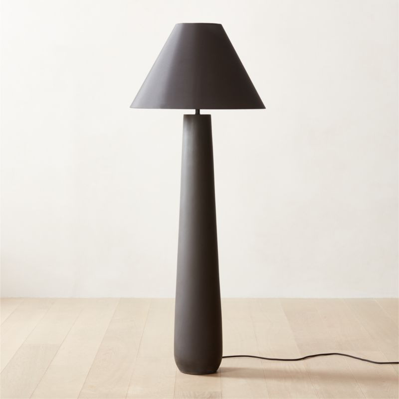 Polar Black Floor Lamp + Reviews | CB2 | CB2