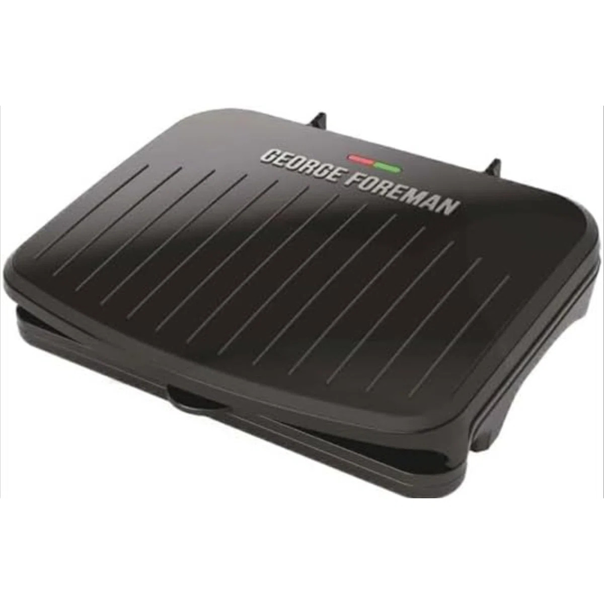 George Foreman Family-size Grill & Panini Press, Nonstick Ceramic Coating, Fat-removing Slope, Ad... | Wayfair North America