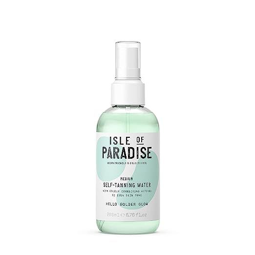 Isle of Paradise Self Tanning Water - Color Correcting Self Tan Spray, Vegan and Cruelty Free, 6.... | Amazon (US)