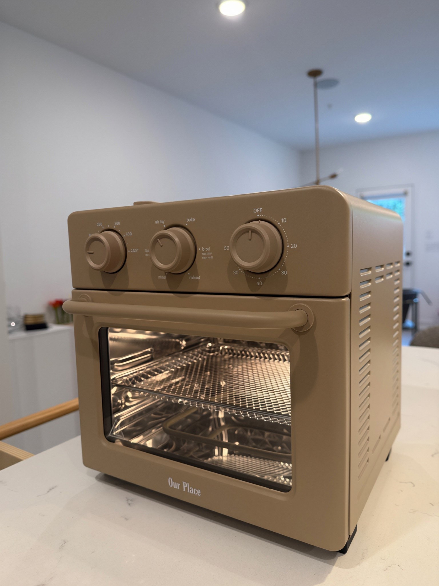 My new obsession! 🤎
It’s the Our Place 6-in-1 air fryer oven and it just makes everything so easy  🙌🏽 quick meals, snacks for my toddler, and it’s non-toxic! 

Love how simple it is to use and how good it looks on the counter! 

#LTKHome #LTKfoodie #LTKmomlife