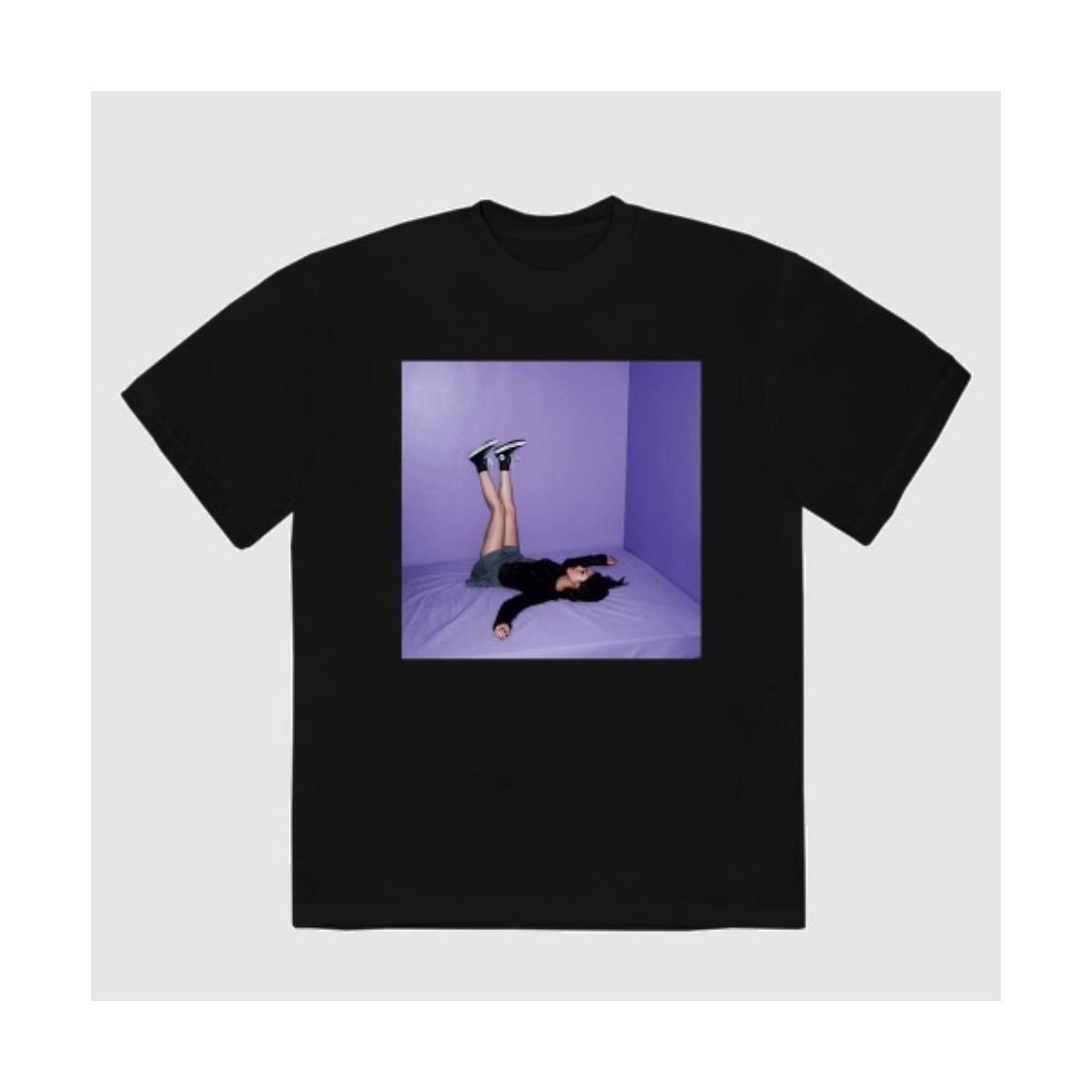 Women's Olivia Rodrigo Album Cover Short Sleeve Graphic T-Shirt - Black | Target