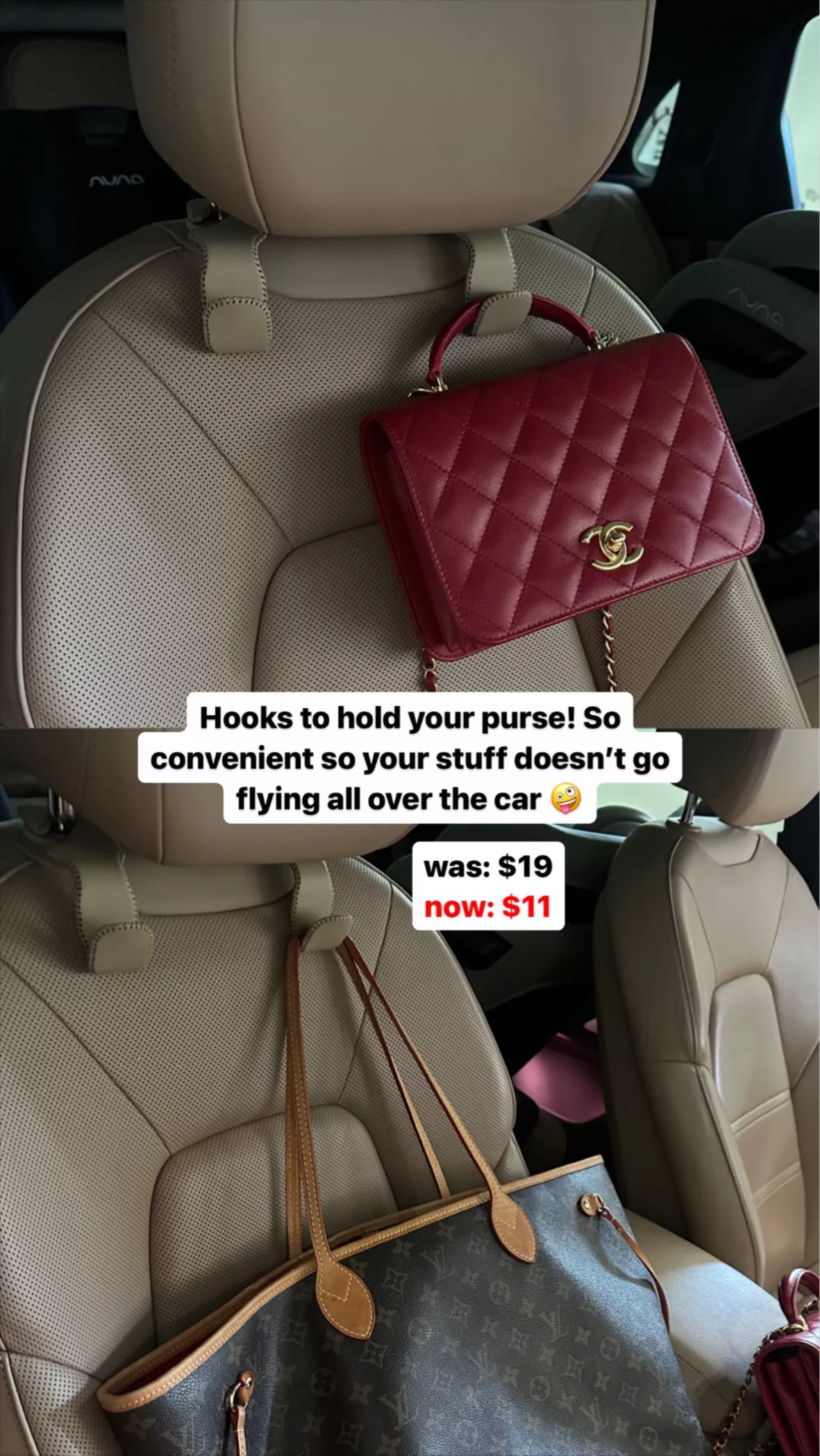 Headrest Hooks for Purses and … curated on LTK