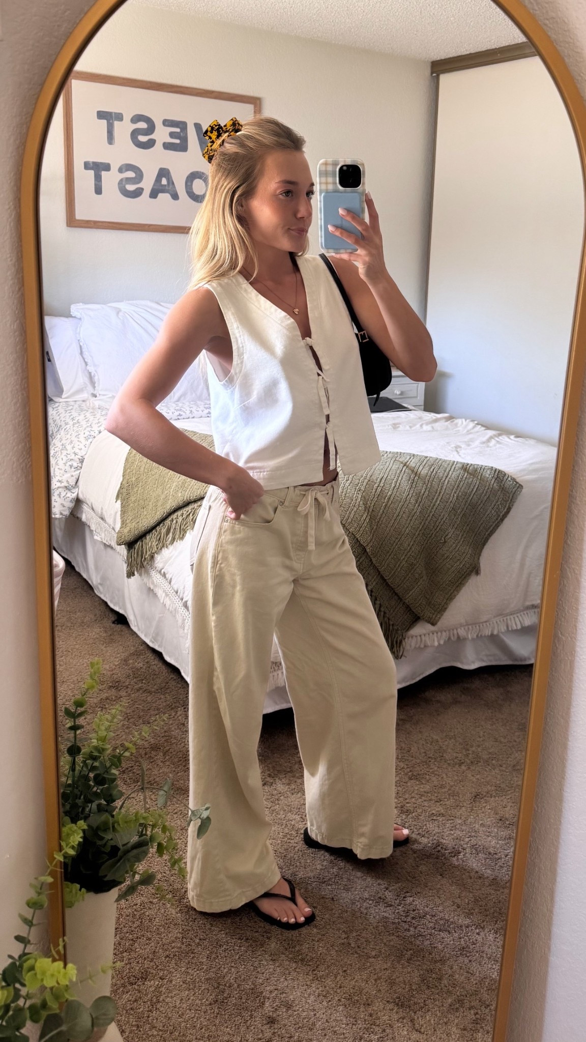 Top is old from old navy linked similar! Also jeans aren’t likable linked similar drawstring jeans!! 

#LTKSaleAlert #LTKootd #LTKgrwm