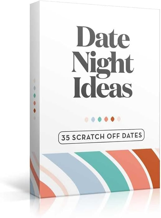 Romantic & Fun Scratch Off Date Night Ideas Card Game, Perfect Couple Gifts for Her or Him, Coupl... | Amazon (US)