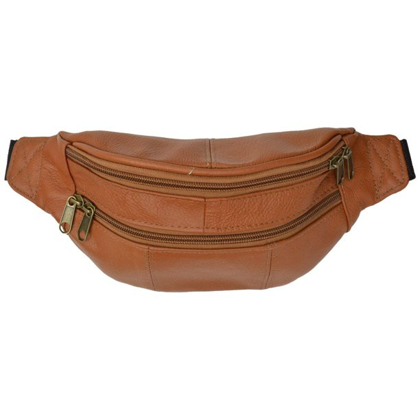 Slim Design Leather Fanny Packs Many Colors 7310 (C) - Walmart.com | Walmart (US)