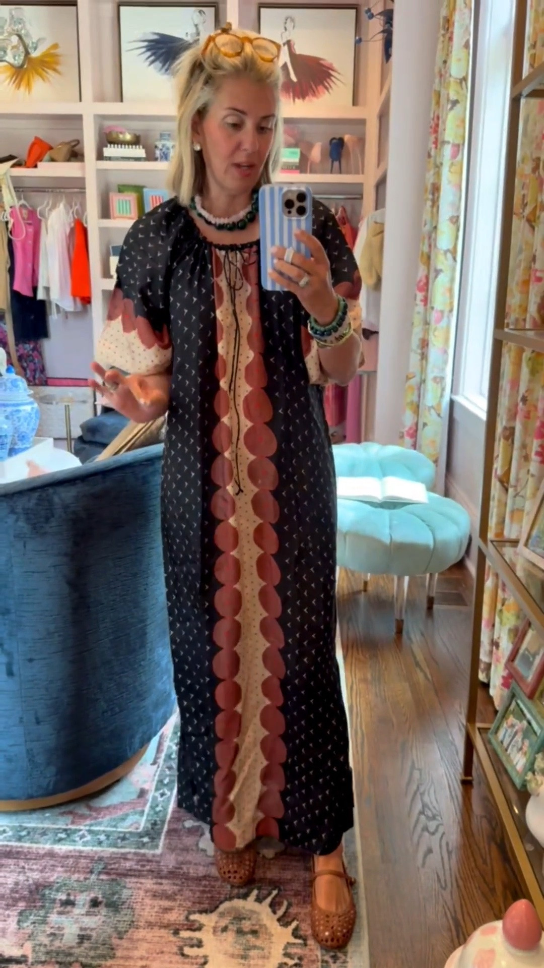 Restock alert!! This dress sold out quick but it’s back for now. I’m wearing size xs and 7.5  in the Mary Jane’s (1/2 size down). 

Codes:
Allie +Bess - Catherine20 for 20% off
Loopy - mixandmatchmadness for 10% off

#LTKdayinmylife #LTKootd #LTKmomlife
