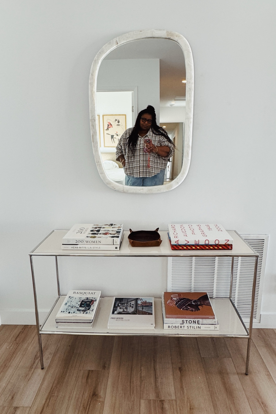 Getting started on a client’s entryway. This console is so chic.

#LTKStyleTip #LTKHome