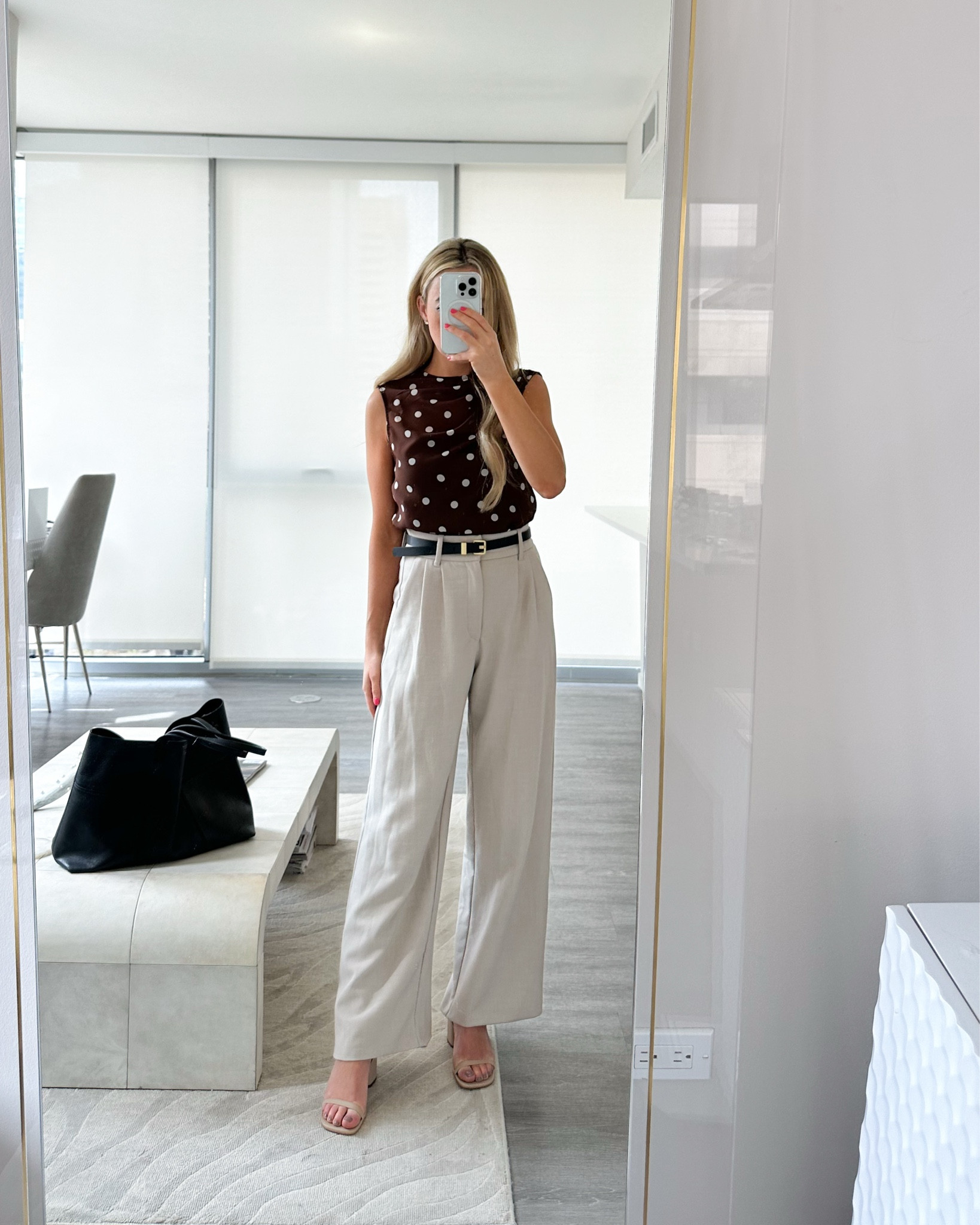 Polka Dots in the Office - 

#LTKgrwm #LTKootd #LTKWorkwear