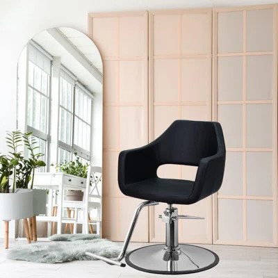 Remsen Faux Leather Salon Styling Chair | Wayfair Professional