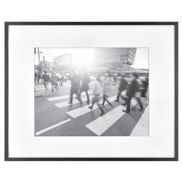 16.3&#34; x 20.4&#34; Matted to 11&#34;x14&#34; Thin Gallery Frame Black - Project 62&#8482; | Target