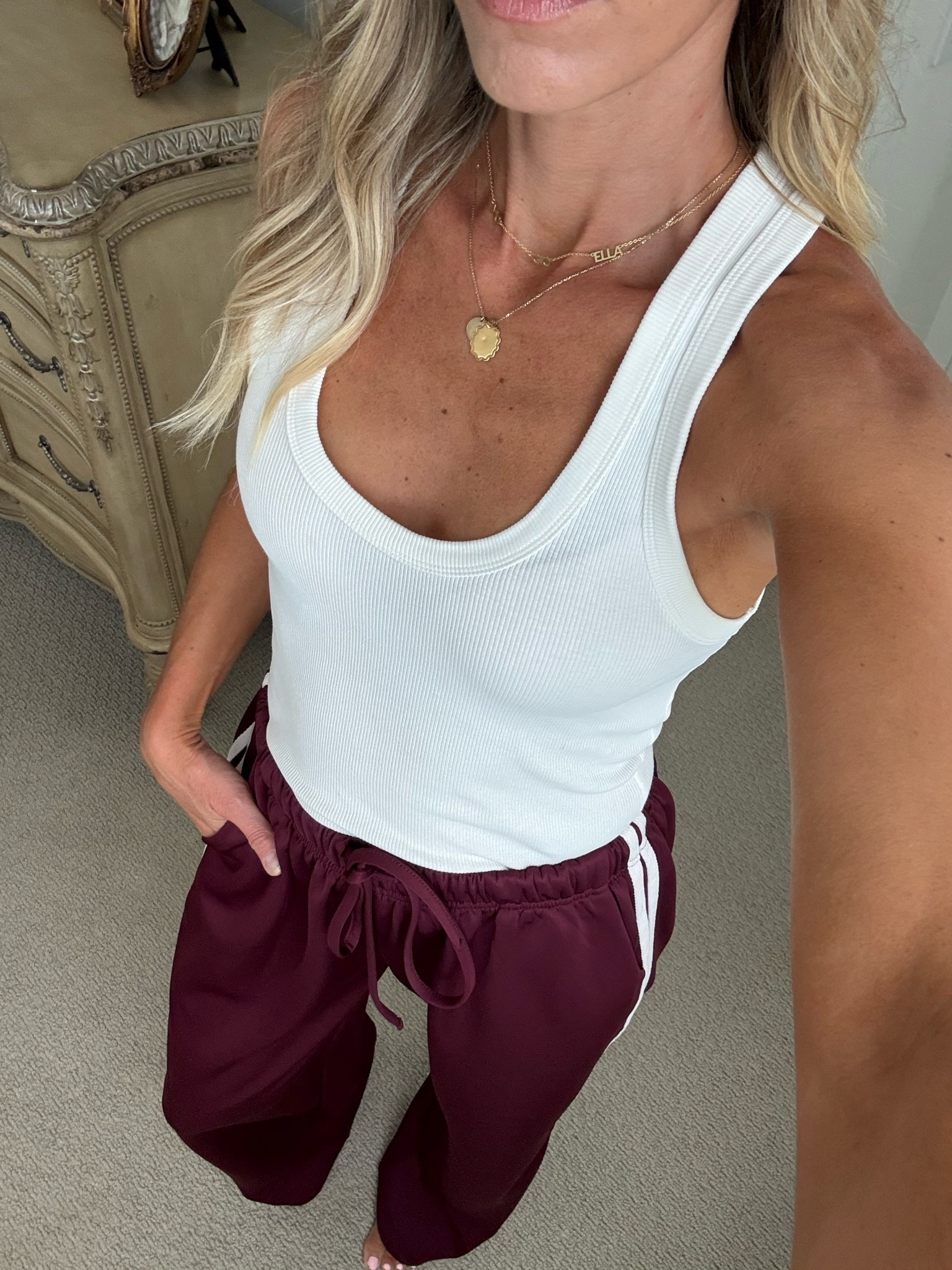 I’m loving the track pants trend 😍 These are from Jane + Willow, I linked some really similar options at different price points! Mine are a small and come in some other colors as well! I love adding a denim shirt when the weather cools down 🍁🍂

Jane + Willow, track pants, fall outfits, mom style, everyday casual outfit, fall transition outfit, school dropoff outfit, running errands outfit

#LTKootd #LTKgrwm #LTKSaleAlert