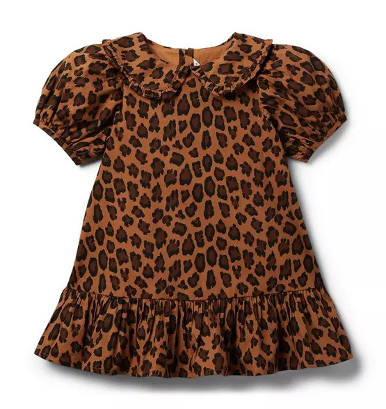 Leopard Puff Sleeve Dress | Janie and Jack