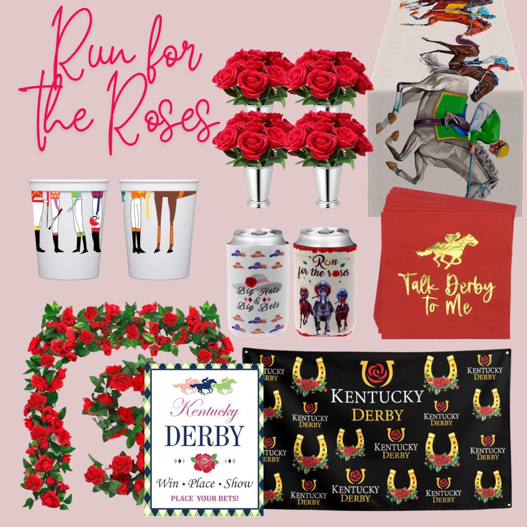 Run for the Roses in Style!
Get Derby Day ready with all the essentials—from jockey-themed cups and floral garlands to race day napkins and can coolers. Whether you’re placing your bets or just here for the big hats and mint juleps, these Kentucky Derby party picks will have you celebrating in true southern style.
Shop all my Derby Day favorites on LTK!

#LTKParties #LTKHome #LTKSeasonal