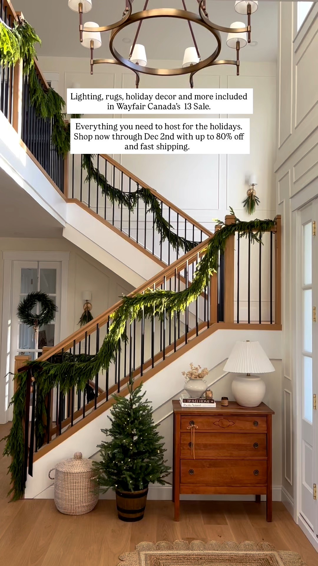 Home for the holidays with Wayfair Canada.
Shop up to 80% off during Wayfair Canada’s Cyber 13 Sale. Everything you need to host for the holidays - furniture, rugs, lighting, holiday decor and more. Shop now through December 2nd with fast shipping. 🎄🎁 @wayfaircanada #WayfairCAPartner #WayfairCAHome 
