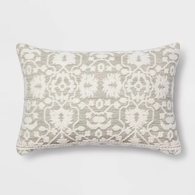 Cotton Textured Throw Pillow - Threshold™ | Target