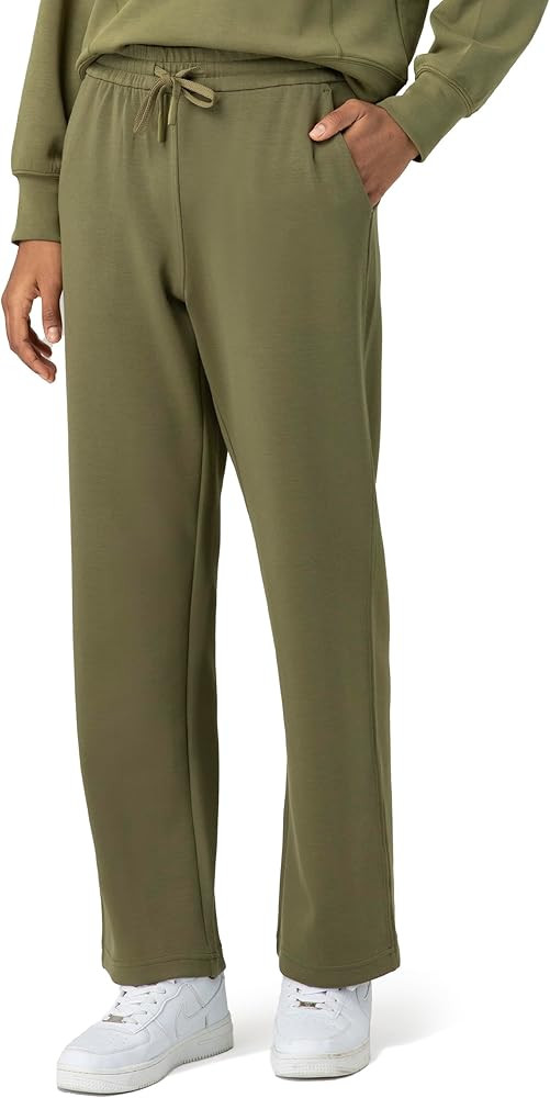 Colorfulkoala Women's High Waisted Ultra Soft Drawstring Modal Sweatpants Wide Leg Casual Lounge ... | Amazon (US)