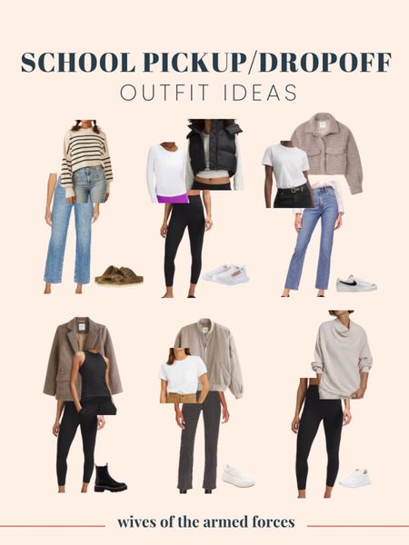 Casual, comfy, and chic? These school dropoff outfits are perfect for feeling pulled together for the rest of your day!

#LTKfindsunder100 #LTKstyletip #LTKfindsunder50