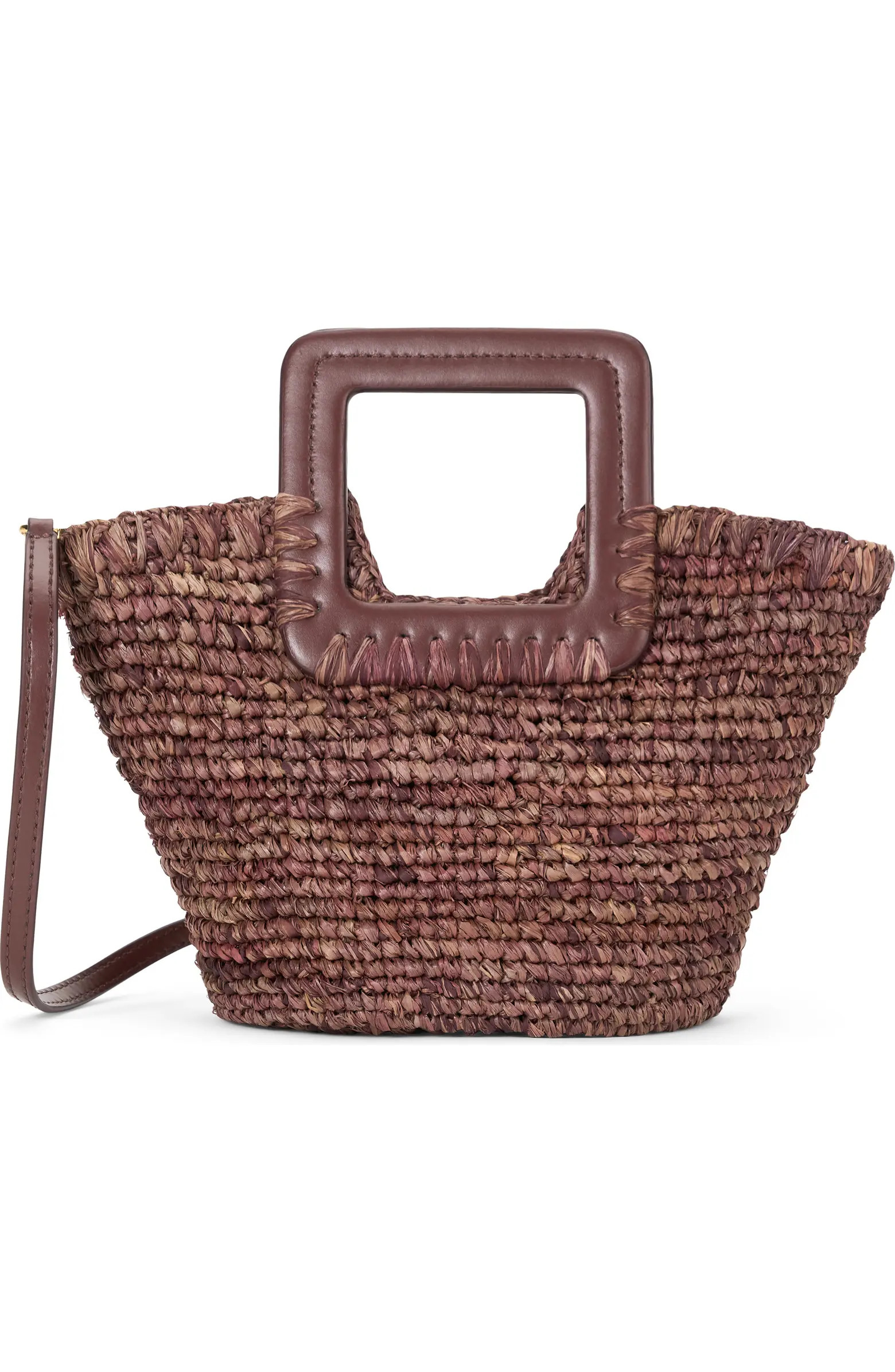 Shirley Raffia Mini Bucket Bag | Nordstrom