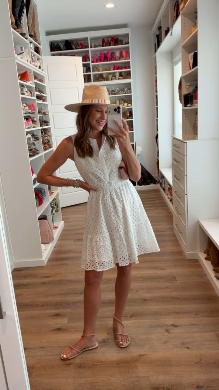 In a small dress, hat, sandals and accessories - fits tts.

#LTKootd #LTKgrwm #LTKSeasonal