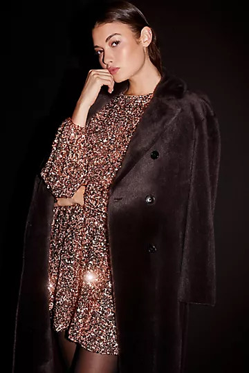 Sunday in Brooklyn Balloon-Sleeve Mini Dress | Anthropologie (US)