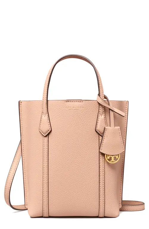 Tory Burch Perry Mini N/S Crossbody Tote in Devon Sand at Nordstrom | Nordstrom