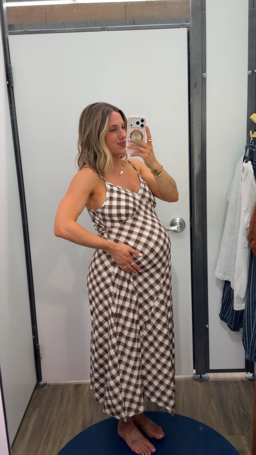 This is so much cuter in person than in the product photos! 😍

#summerdress #maxidress #maternity #bumpfriendly

#LTKSeasonal #LTKmomlife #LTKootd