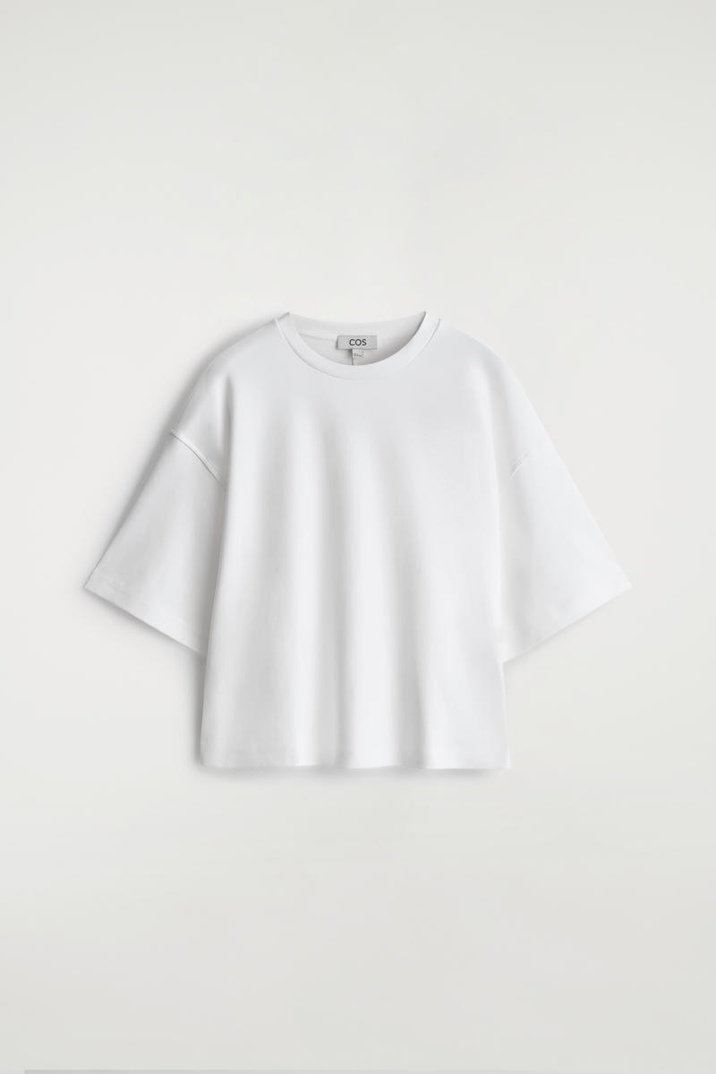 Oversized Boxy Cotton T-Shirt | COS UK