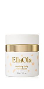 EllaOla Soothing Baby Face Cream | Non-Toxic, Organic and Plant-Based Ingredients | Baby Essentials  | Amazon (US)