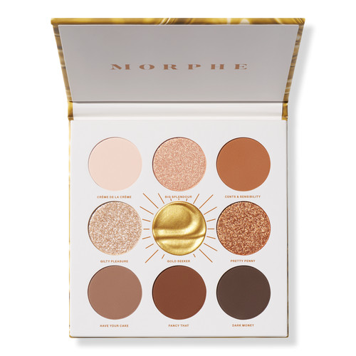 Rich & Foiled Gold Seeker Eyeshadow Palette - Morphe | Ulta Beauty | Ulta