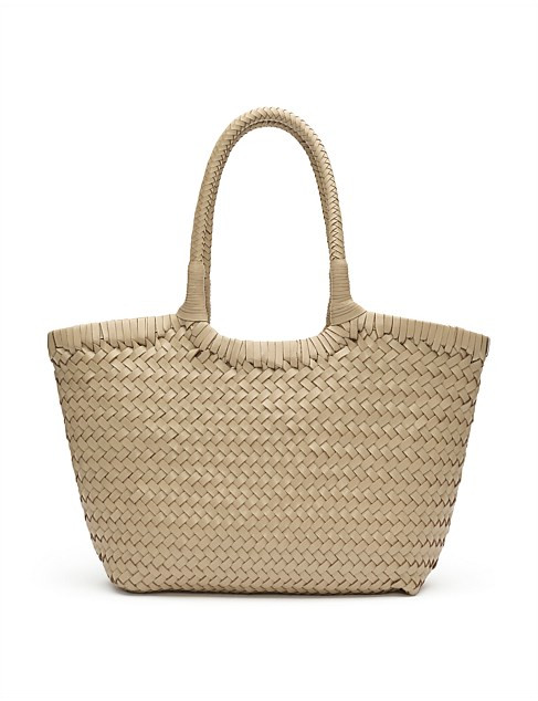 Seed Heritage Leather Basket Bag | David Jones | David Jones (Australia & New Zealand)