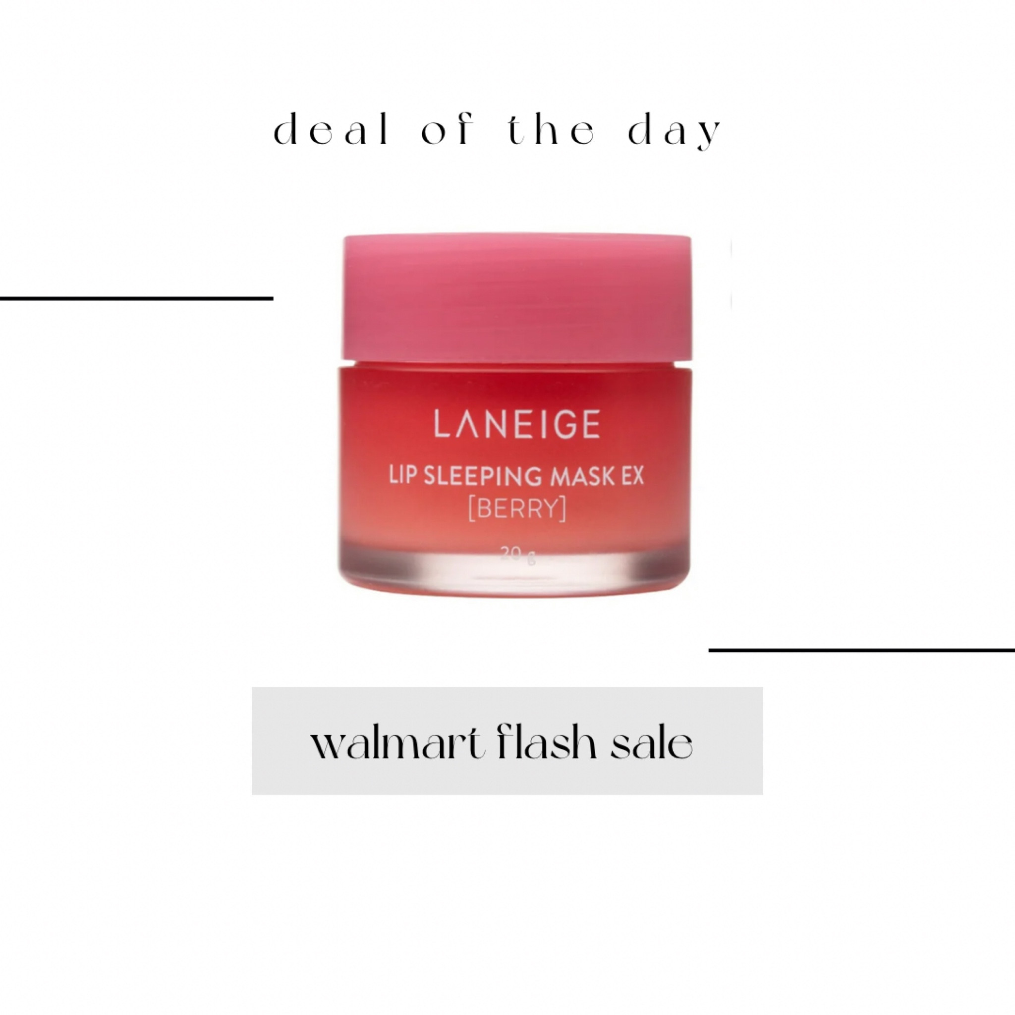 Walmart flash deal! Lip mask under $10

#LTKFallSale #LTKBeauty #LTKFindsUnder50