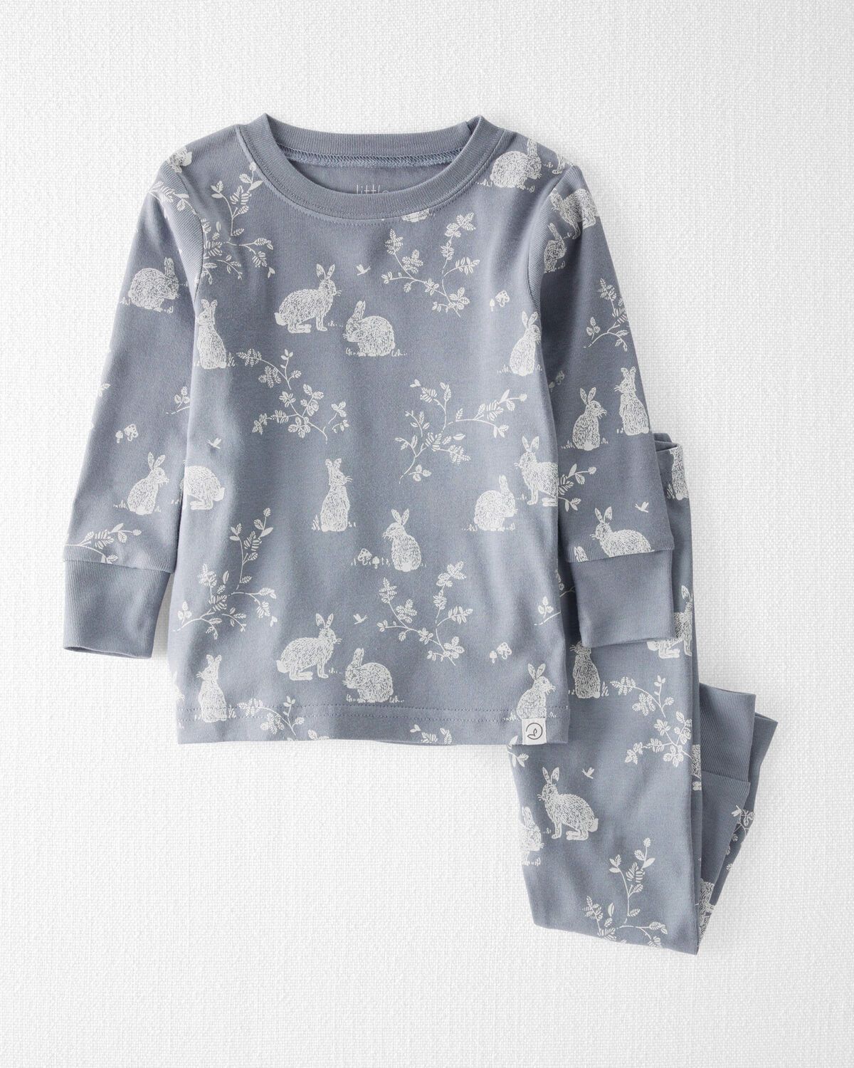 Grey Baby Organic Cotton 2-Piece Pajamas  | carters.com | Carter's