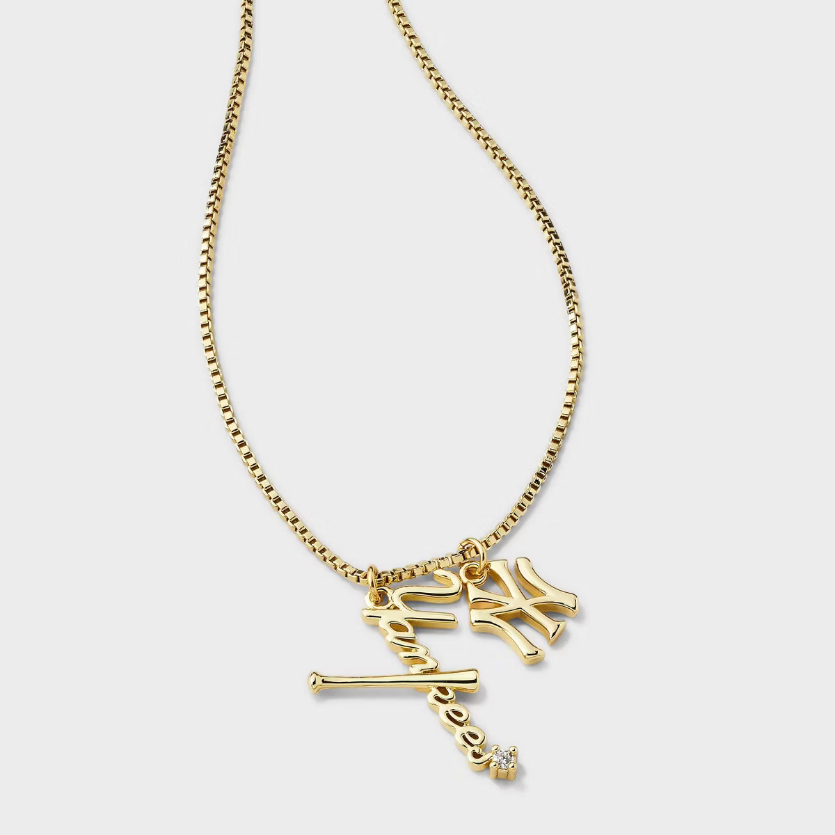 Bijoux Sport by Luv Aj MLB Gold Charm Necklace | Target