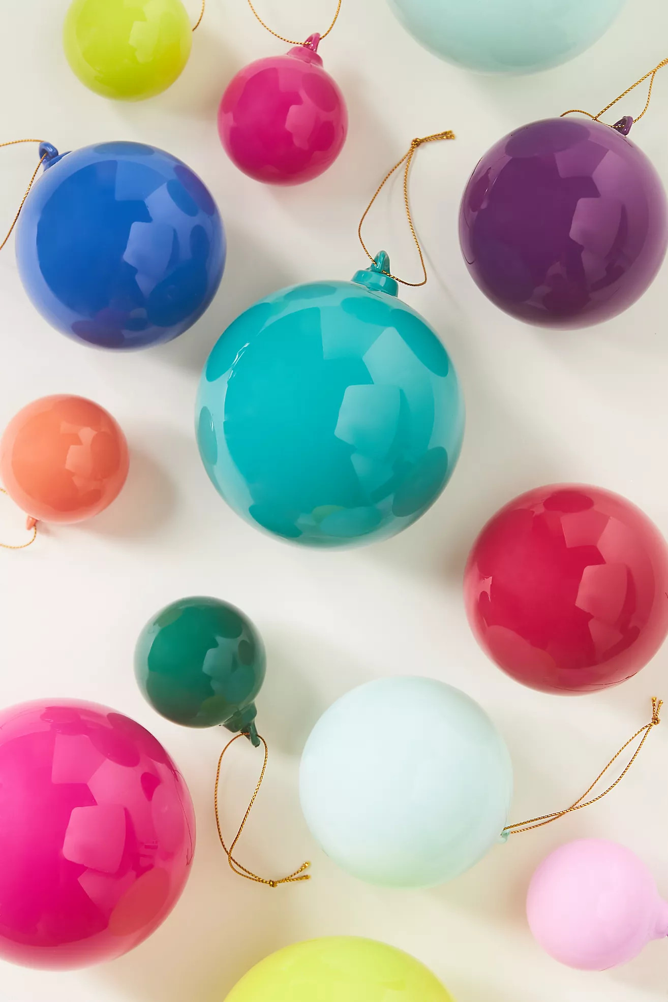 Opaque Ball Ornaments Set | Anthropologie (US)