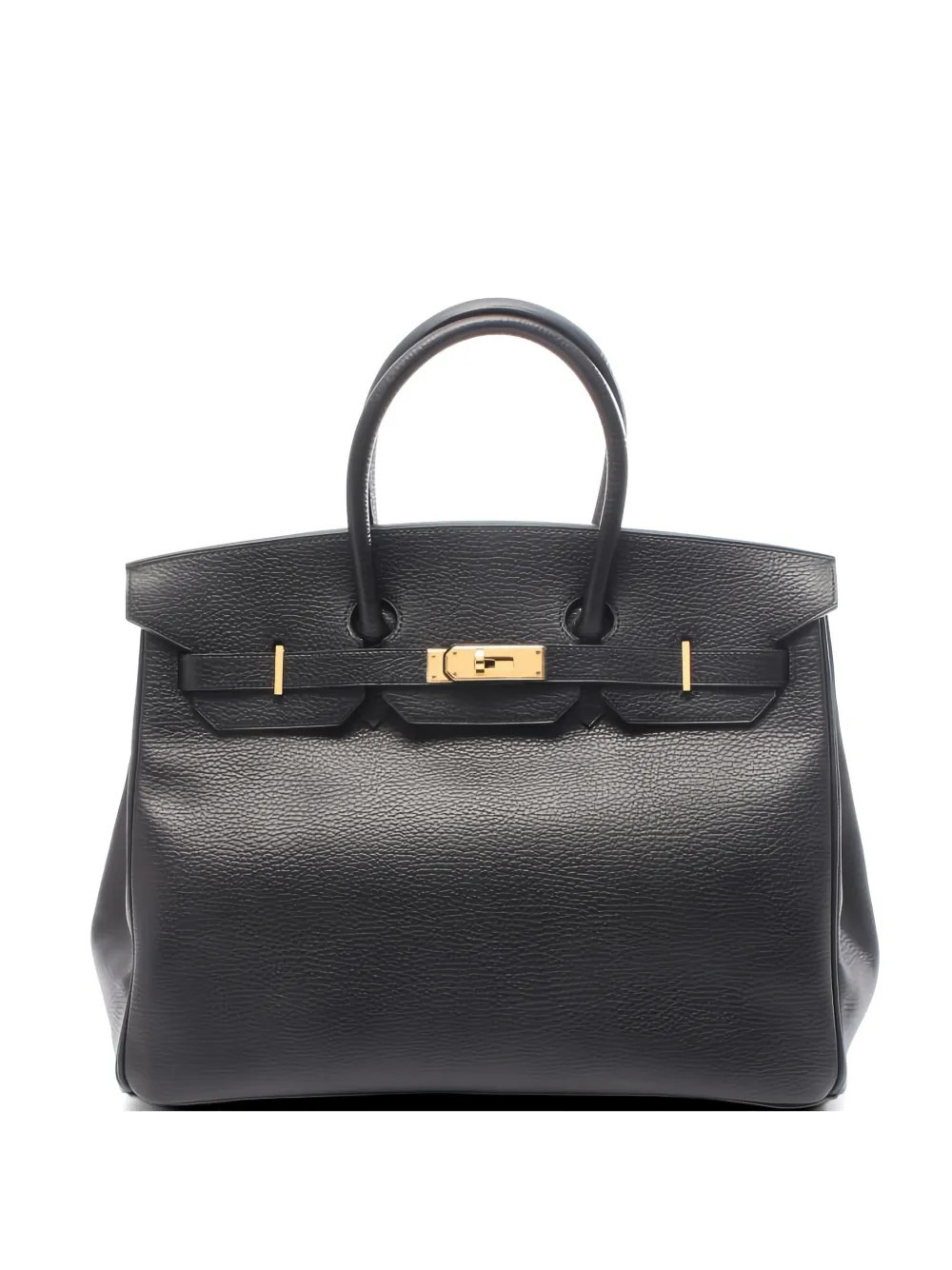 Hermès Pre-Owned 2003 35 Birkin handbag - Black | Farfetch Global