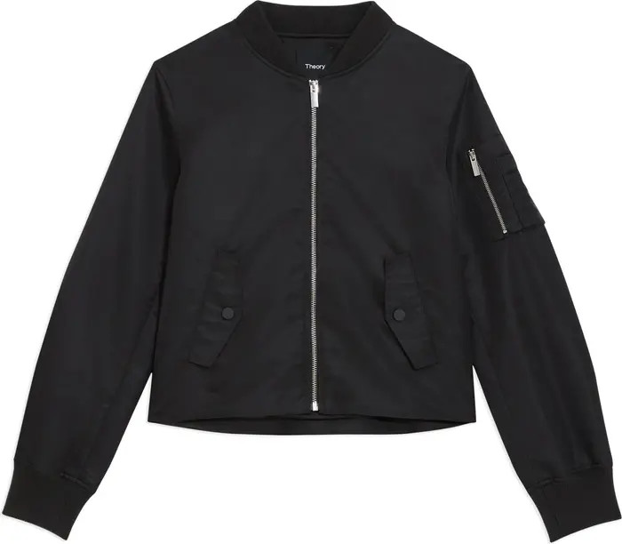 Aero Recycled Nylon Varsity Jacket | Nordstrom