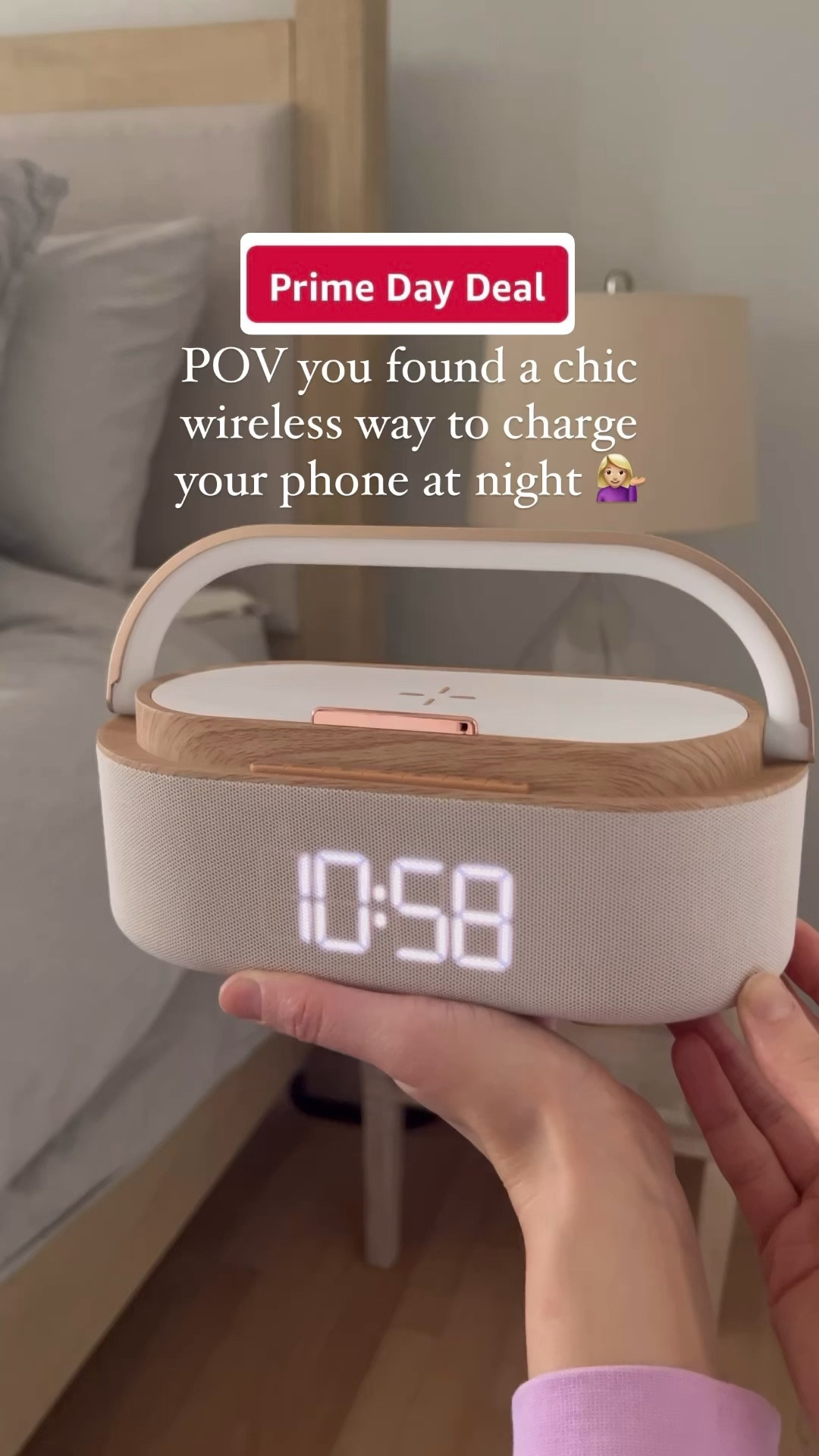Amazon prime day deal alarm clock charging station

#LTKSaleAlert #LTKHome #LTKmomlife