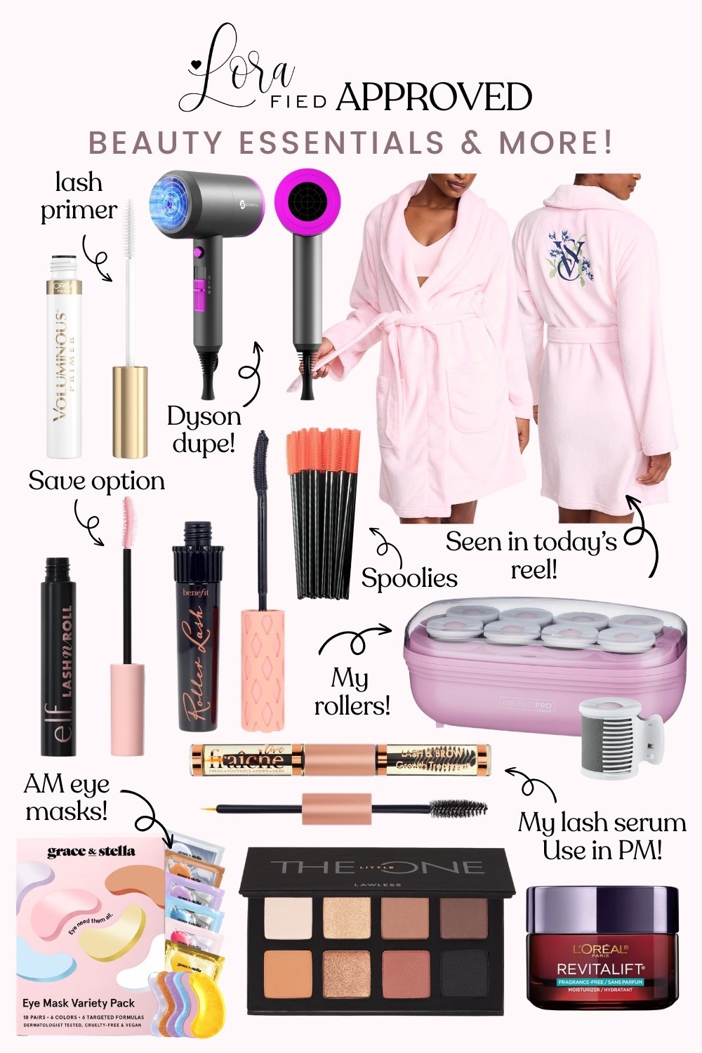 LORAfied Approved Beauty Essentials!💗
beauty, beauty essentials, makeup, amazon beauty 

#LTKBeauty #LTKgrwm