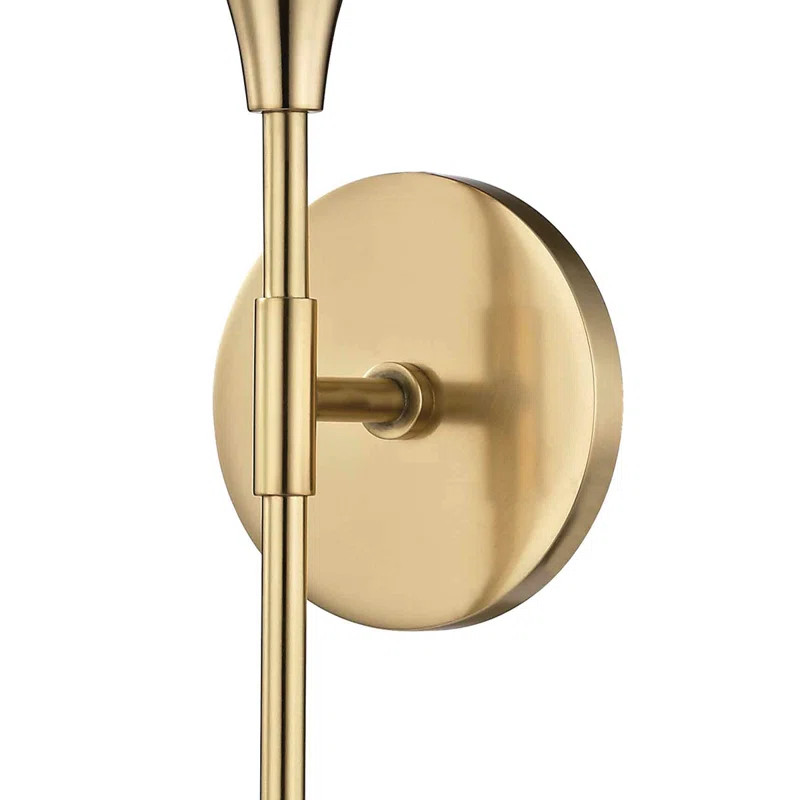 Salome 1 - Light Dimmable Armed Sconce | Wayfair North America