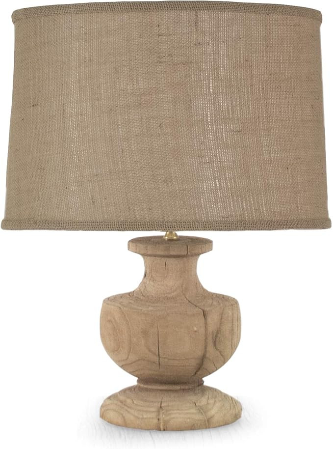 Table lamp, Burlap Shade  | Amazon (US)