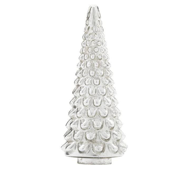 Mercury Glass Tree Cloches | Pottery Barn (US)