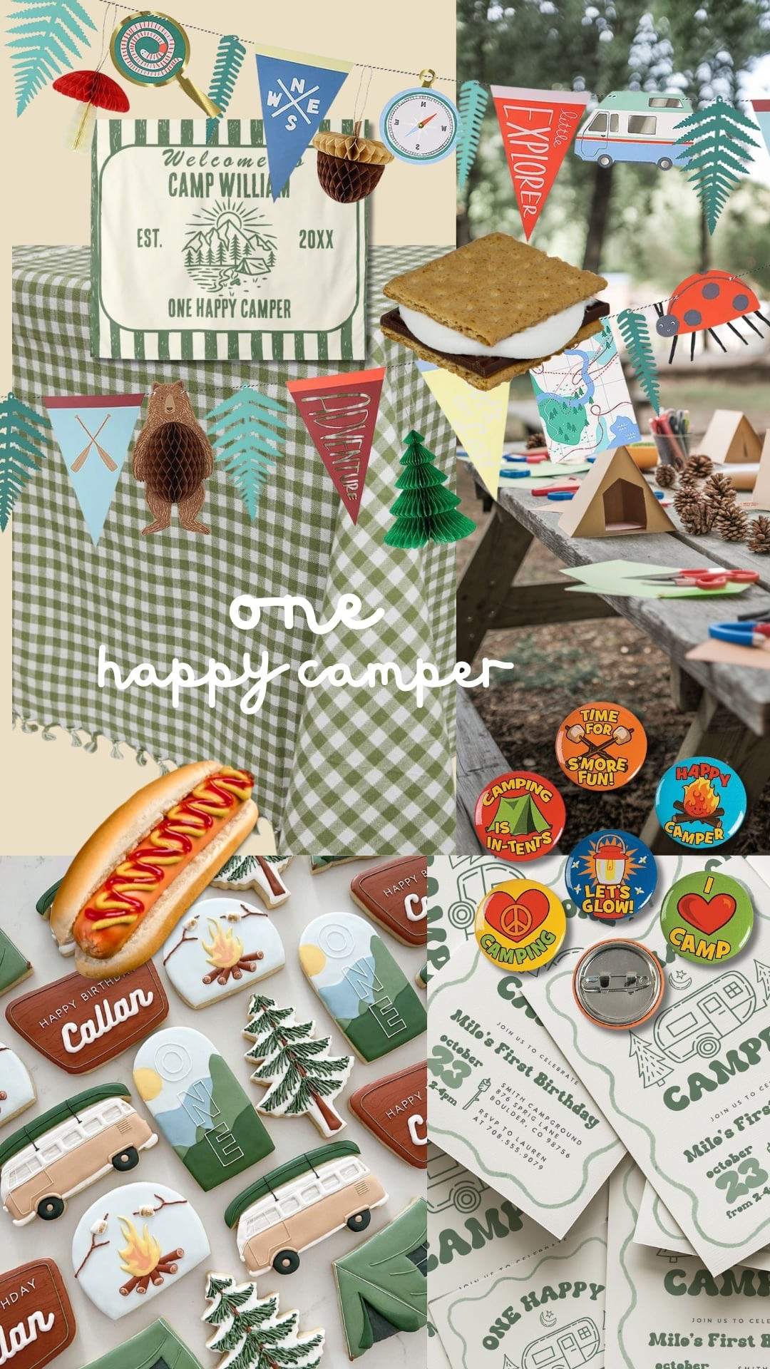 1st birthday party theme idea: ONE HAPPY CAMPER 🏕️

#LTKFamily #LTKKids #LTKBaby