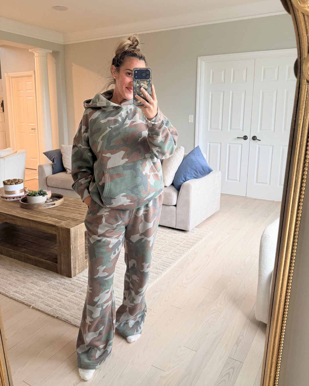 the most COZY sweatsuit I can't stop wearing! i did a medium in both. 

 #LTKootd #LTKmomlife #LTKOver40