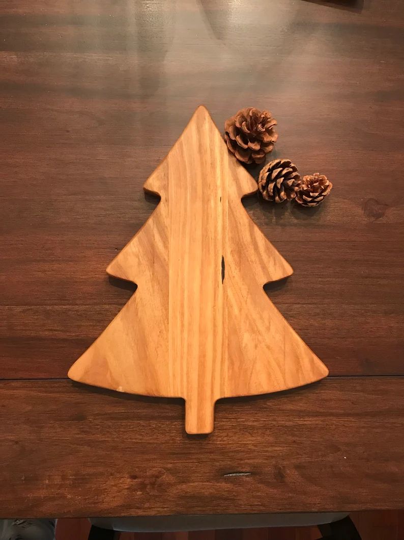 Christmas tree cutting board/ Christmas tree charcuterie board/ Christmas tree display board/ but... | Etsy (US)