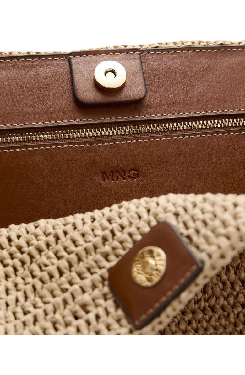 MANGO Raffia Tote | Nordstrom | Nordstrom