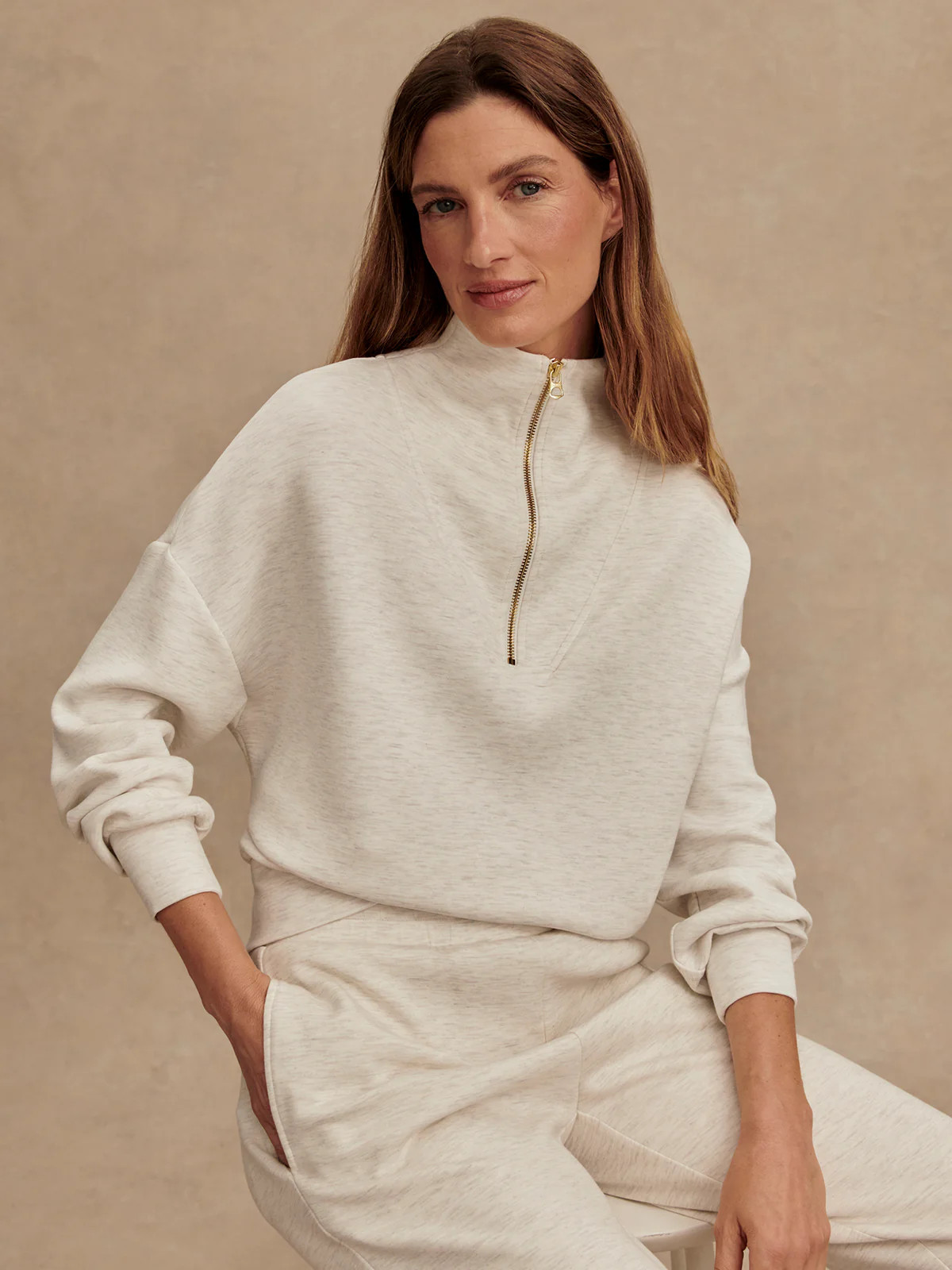 Hawley Half-Zip Sweat | Varley US
