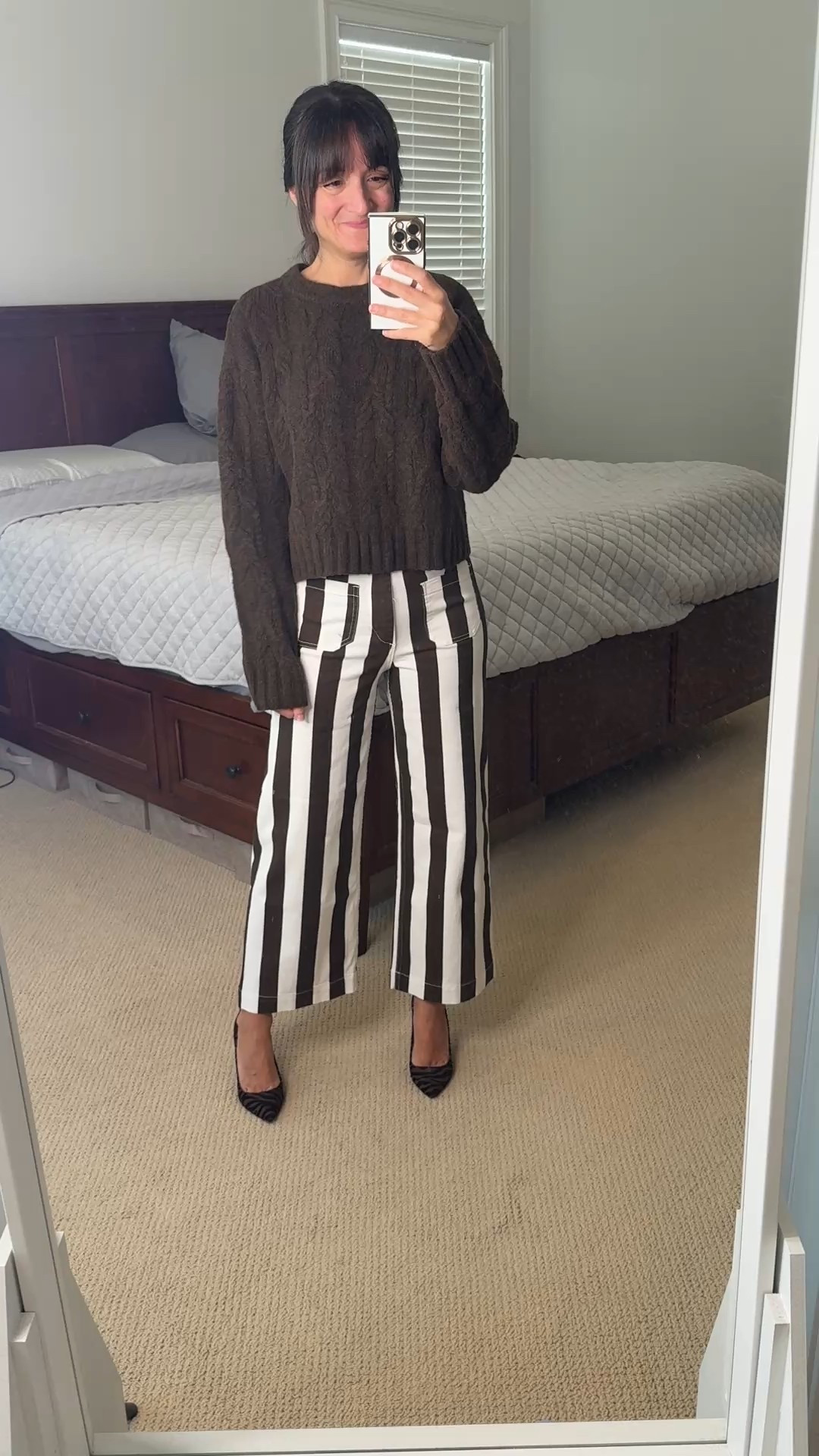 Pants are from Altar’d State (can’t link). Wearing XS in sweater (TTS)

#LTKWorkwear #LTKSaleAlert #LTKFindsUnder50