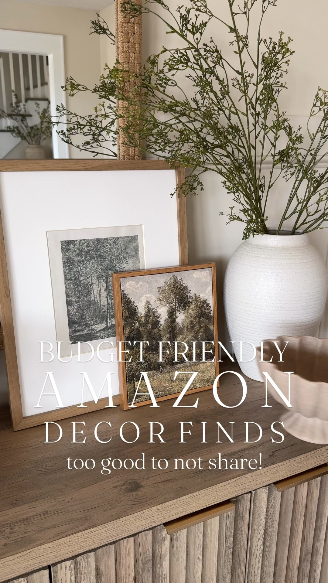 These Amazon budget friendly decor finds are all so good!!

Home decor table decor shelf decor neutral decor vase faux greenery faux floral bathroom decor decorative bowl runner rug washable rug