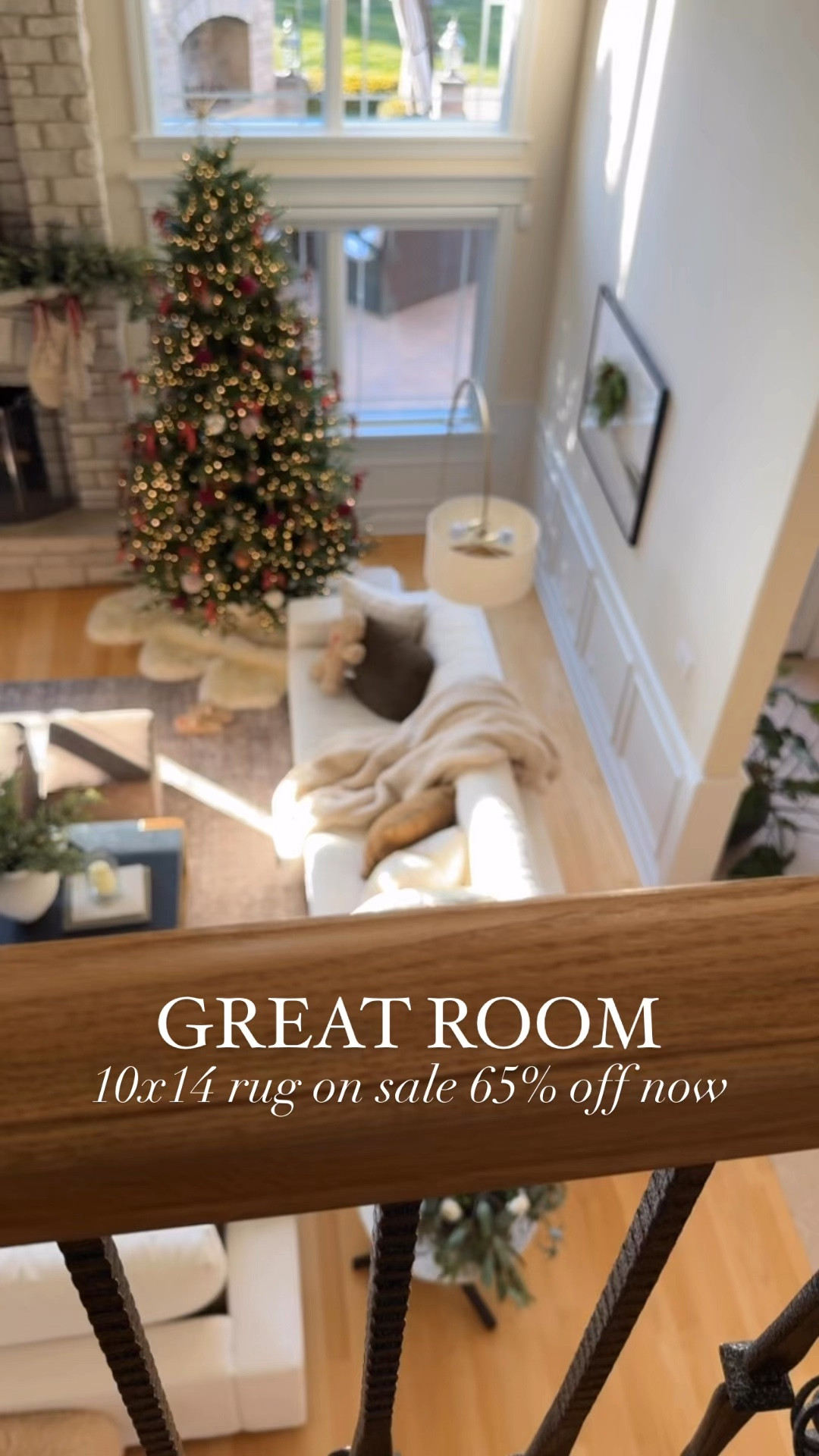 65% off my Great room rug now. We have 10x14 size here. My sofas are also on sale now, up to 40% off! 

#LTKWatchNow #LTKCyberWeek #LTKHoliday