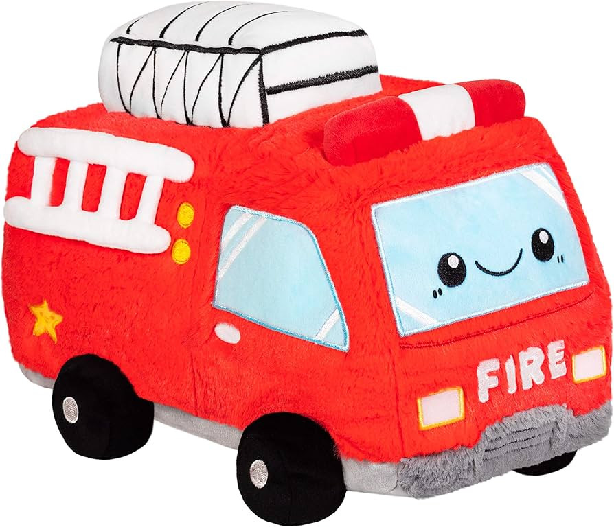 Squishable / GO! Fire Truck 12" Plush | Amazon (US)